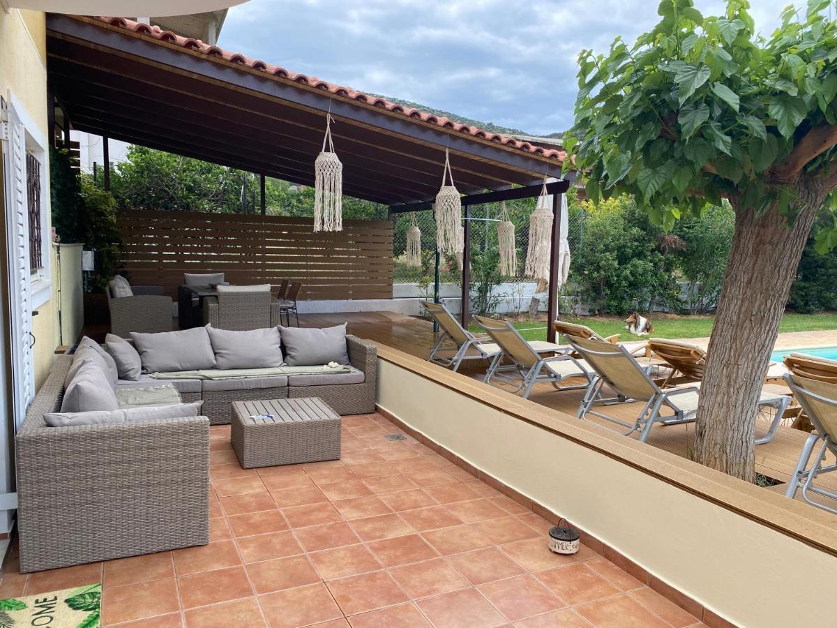 Relaxing Villa With Swimming Pool And Garden Agios Georgios (Attica) Exterior foto